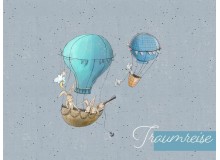 Bio Jersey Lillestoff - Traumreise Panel Fuchs